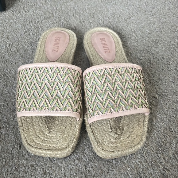 “Bally” Espadrille slides - Picture 8 of 9